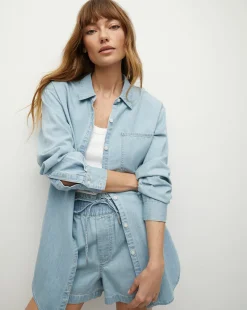 Tijana Chambray Short in><noscript><img width=