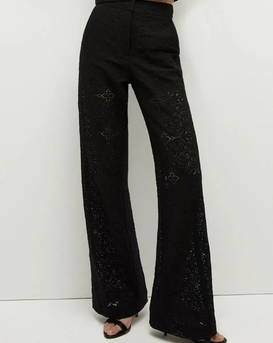 Tonelli Lace Pant in>Veronica Beard