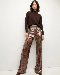 Tonelli Pant in Red Multi><noscript><img width=