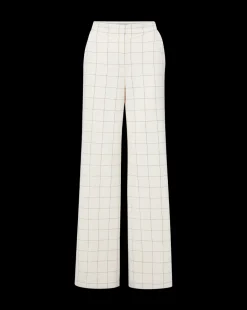 Tonelli Plaid Pant in Ecru/Deep Ochre><noscript><img width=