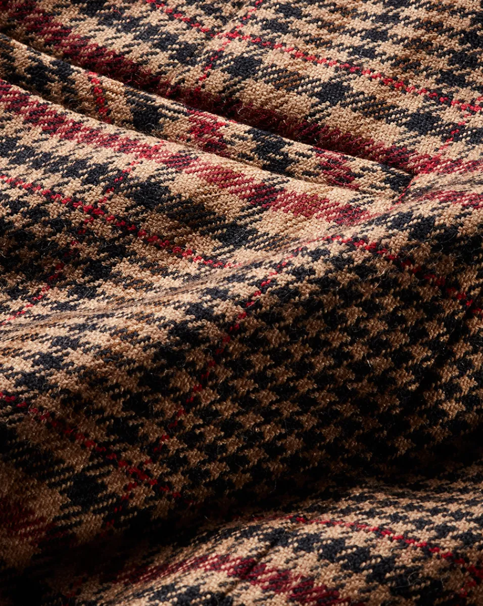 Tonelli Plaid Pants in Camel & Black>Veronica Beard Outlet