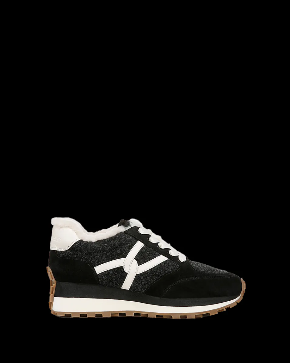 Valentina Shearling Sneaker in>Veronica Beard Best