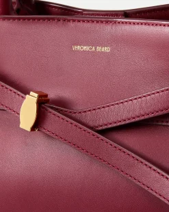 Dash Bag in Burgundy Leather><noscript><img width=