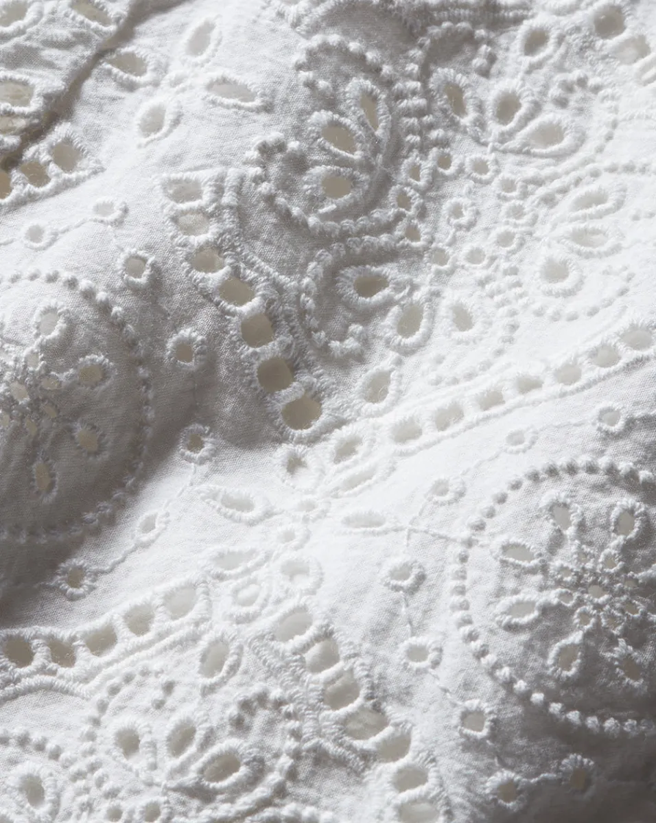 Vintry Eyelet Skirt>Veronica Beard Sale