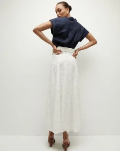 Vintry Eyelet Skirt><noscript><img width=