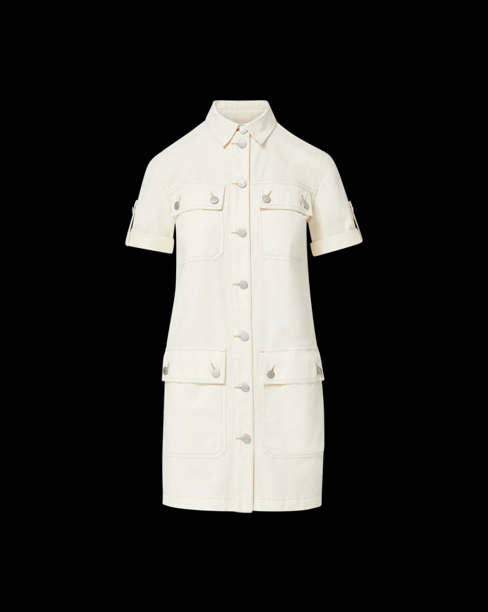 Warren Mini Shirtdress in>Veronica Beard Hot