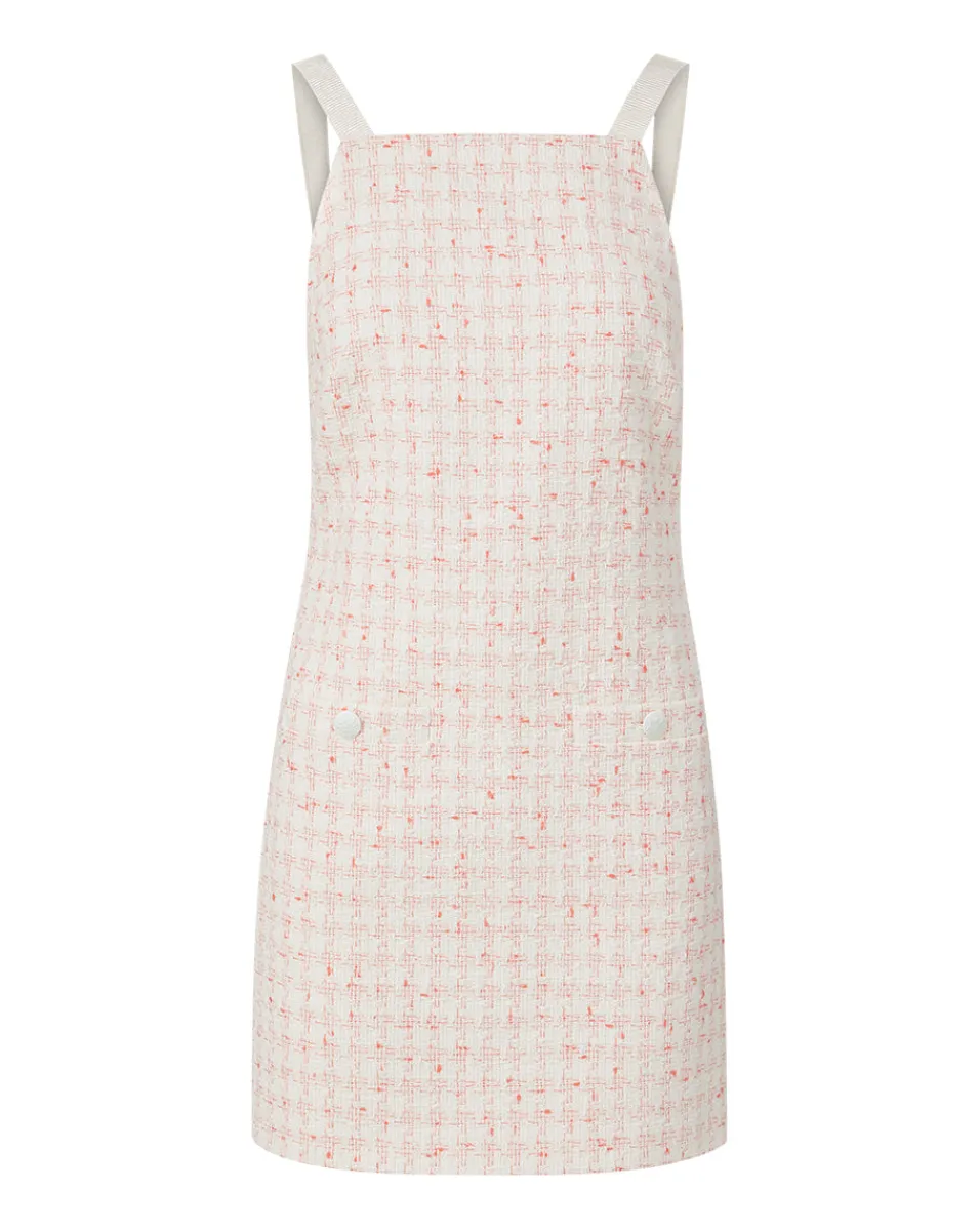 Xochi Pink Tweed Mini Dress>Veronica Beard Online