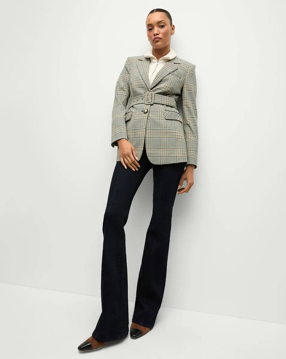 Zander Cable-Knit Dickey in>Veronica Beard Clearance