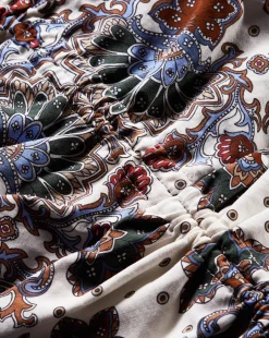 Zia Kaleidoscope-Print Dress in Off-White Multi><noscript><img width=