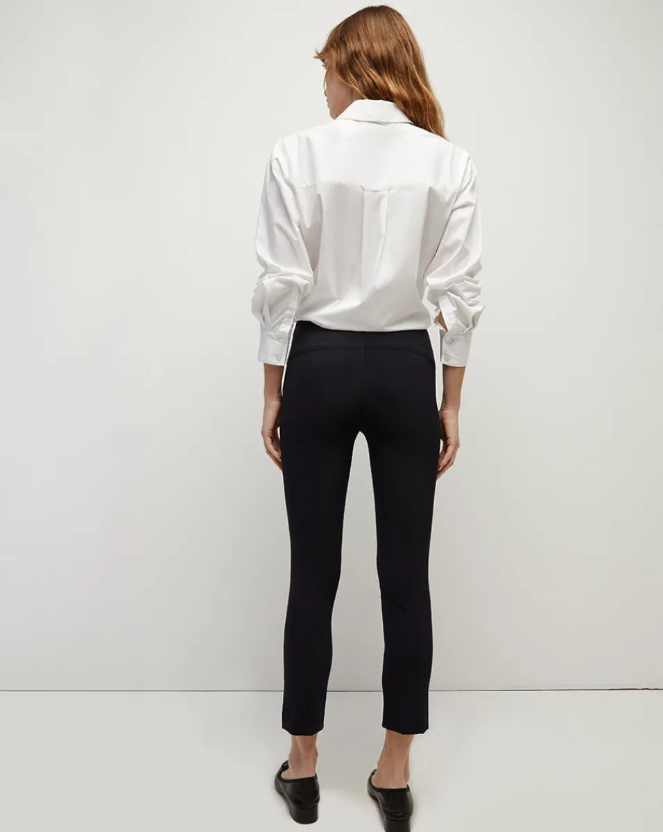 Zip Back Scuba Pant>Veronica Beard New